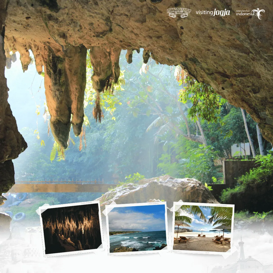 Paket 3 – Petualangan Goa & Pantai Selatan